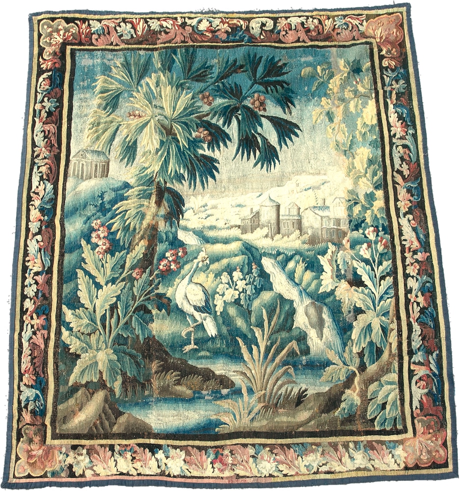 Lot 133 Louis “Verdure” Aubusson Tapestry