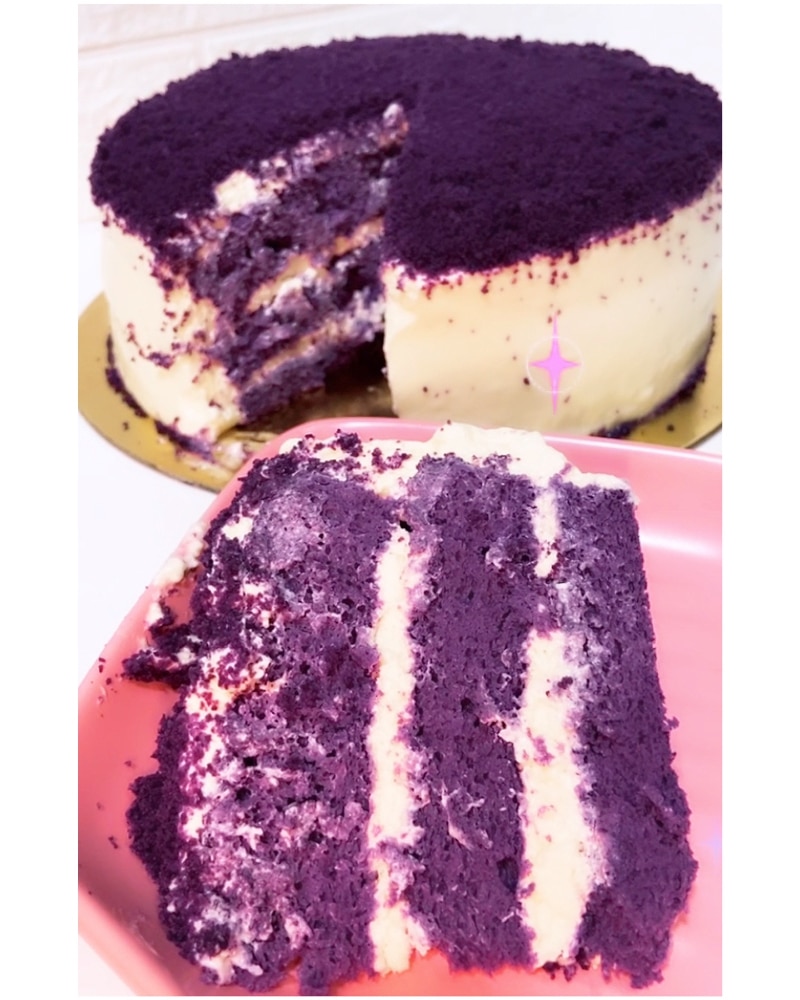 Classic Ube Cake from The Pastry Cake