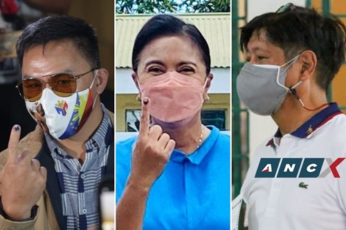 Halalan 2022: At the polls with the presidentiables 