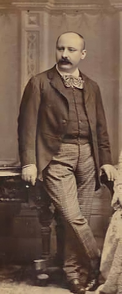 Susan Roces' paternal great grandfather, Adolphe Blum Levy (1849-1888), 