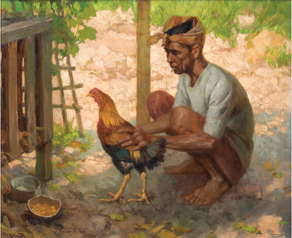 Sabungero by Fernando Amorsolo 