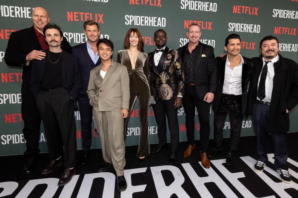 The cast of Spiderhead