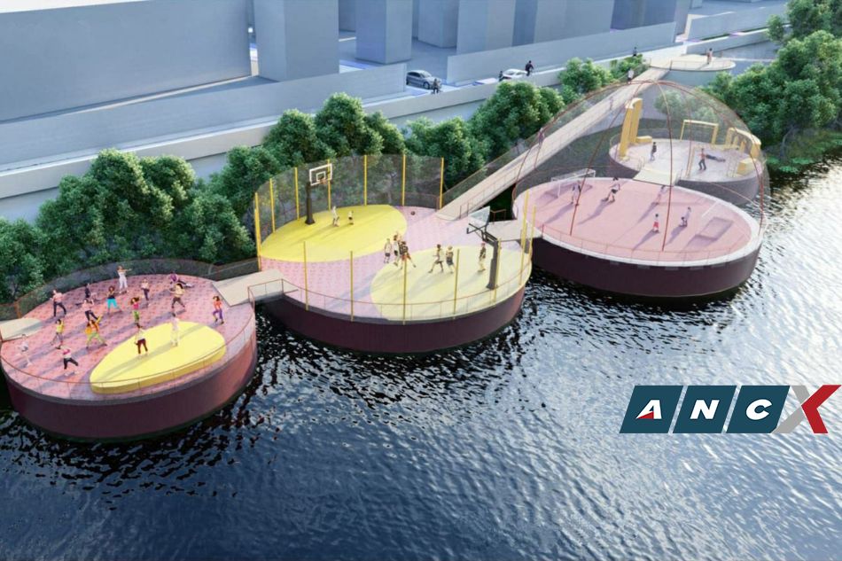 Are these floating parks the future of Pasig river? 2