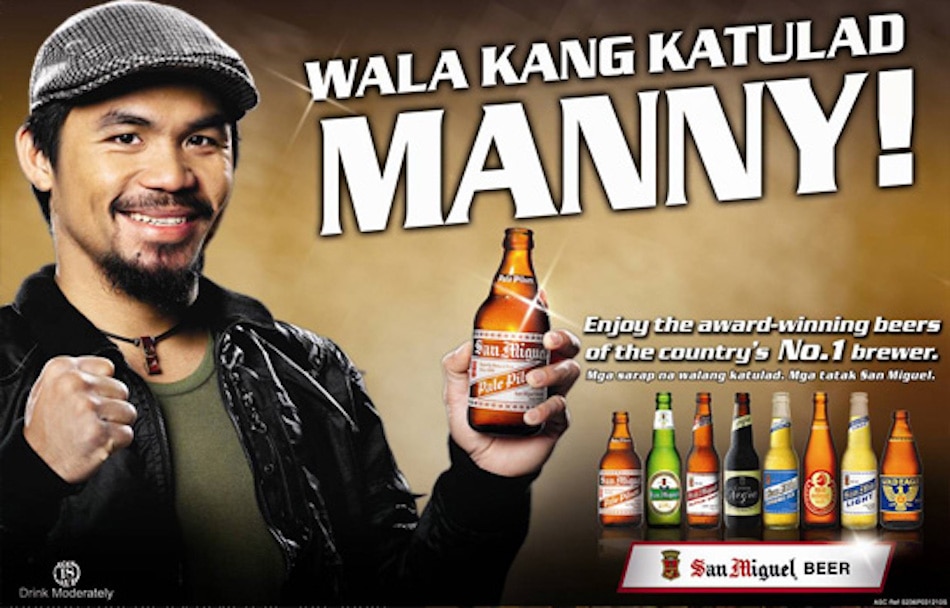 Manny Pacquiao for San Miguel