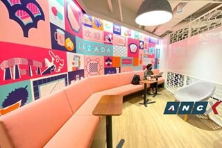 What the Lazada headquarters in Singapore looks like