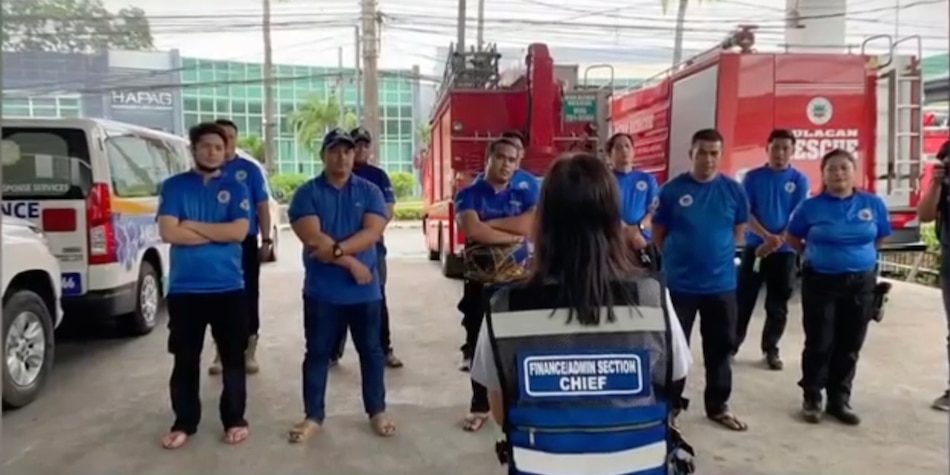 Members of the Bulacan Rescue team