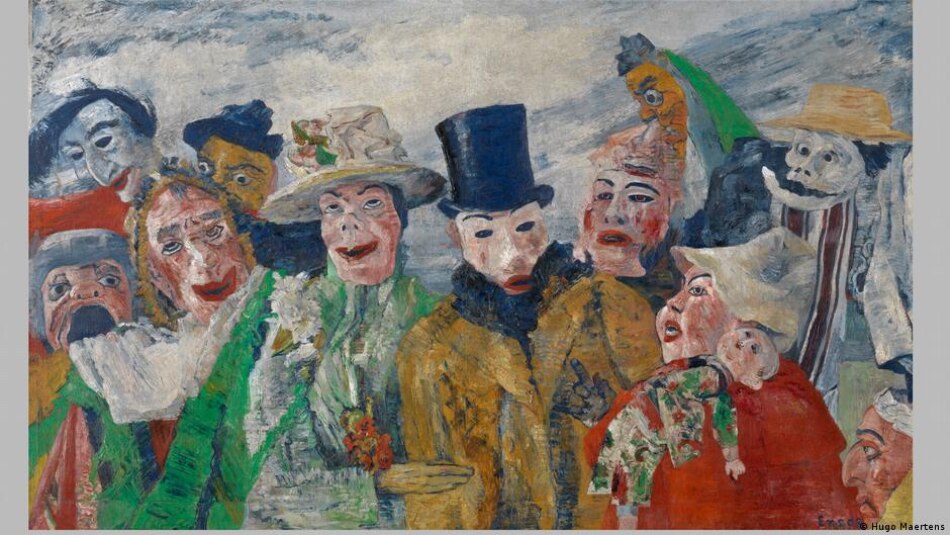The museum also holds many works by Belgian painter James Ensor