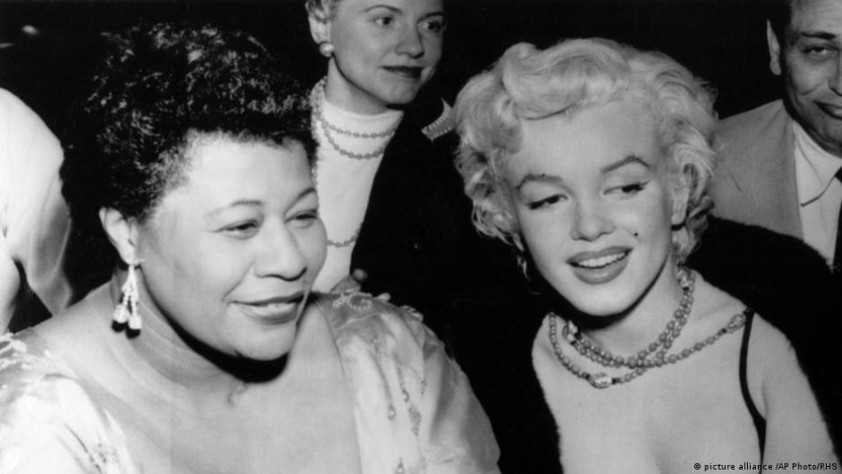 Fitzgerald (left) described her supporter and friend Monroe as being 'ahead of her time'