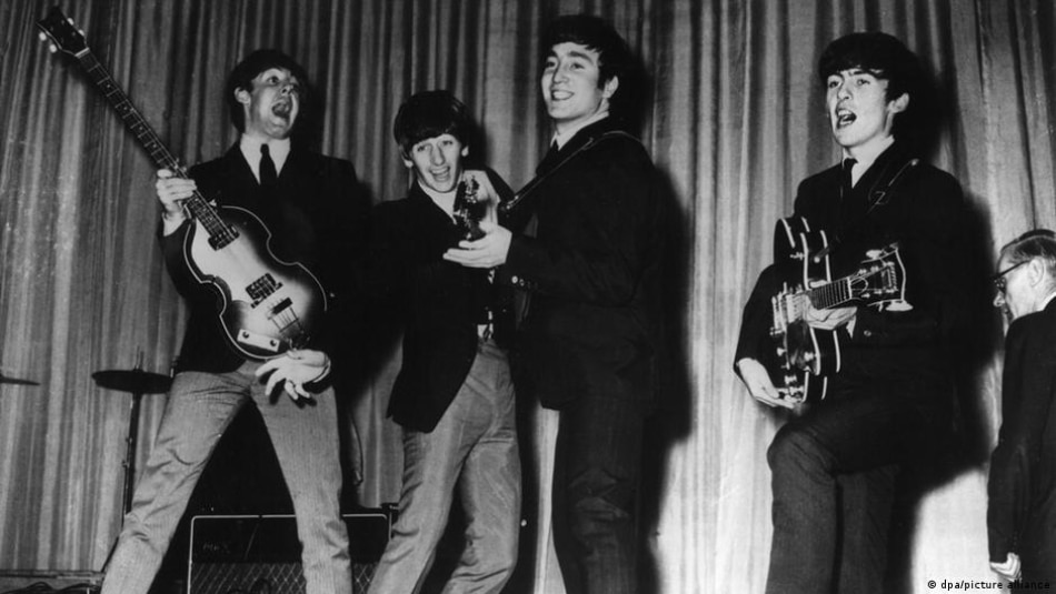 The Beatles in 1962 in London