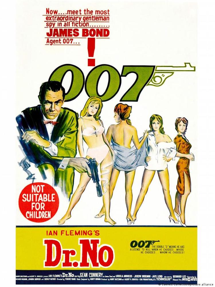 Even such artwork associated with the original Bond film would never be deemed appropriate in this day and age