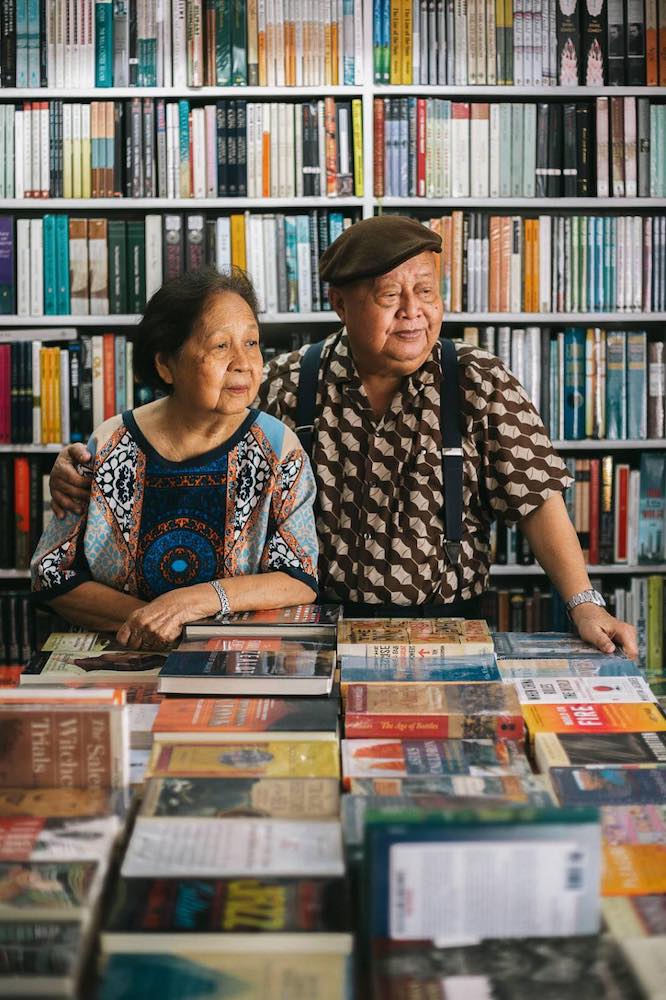 F. Sionil and Tessie