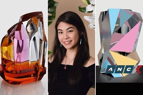 Anna Orlina shapes her own future in glass sculpture 