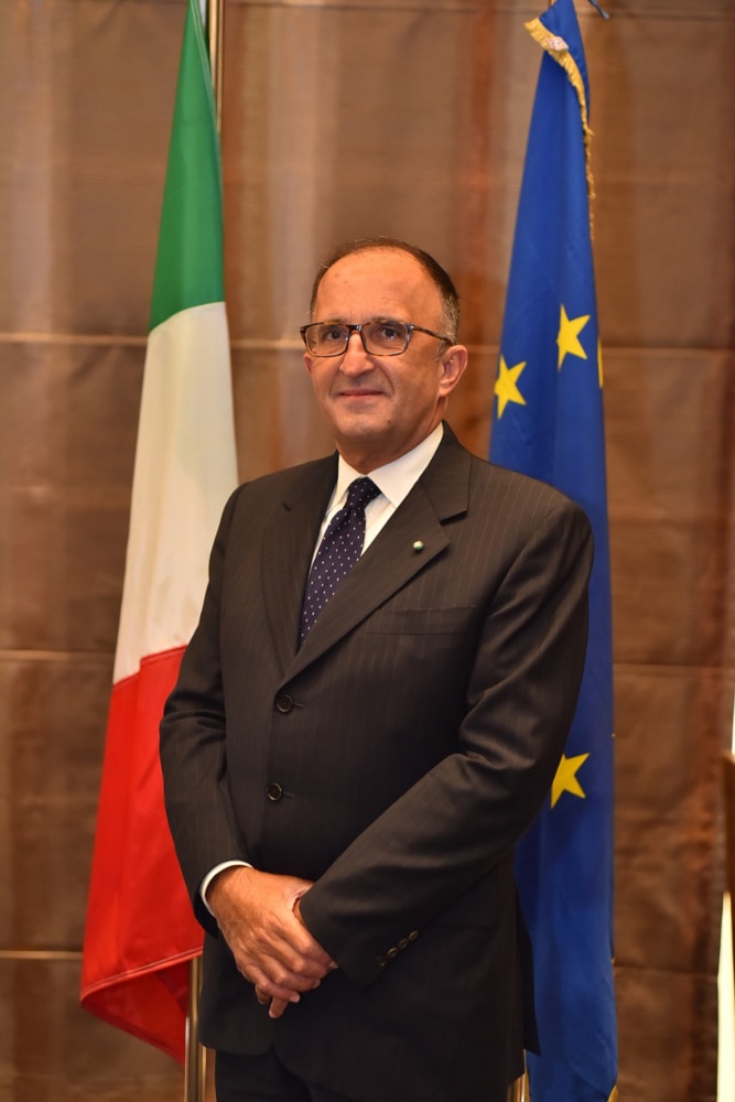 Italian Ambassador Marco Clemente 