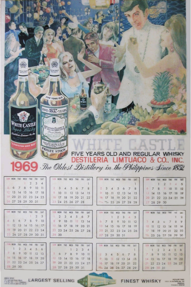 A painting for the 1969 calendar.