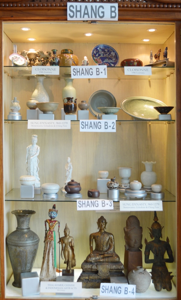 Manny Sison's antique collection