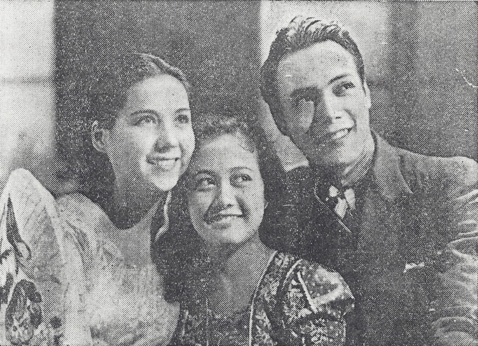 With Rosa del Rosario (left) and Jose Padilla Jr. in “Naglahong Dambana.”