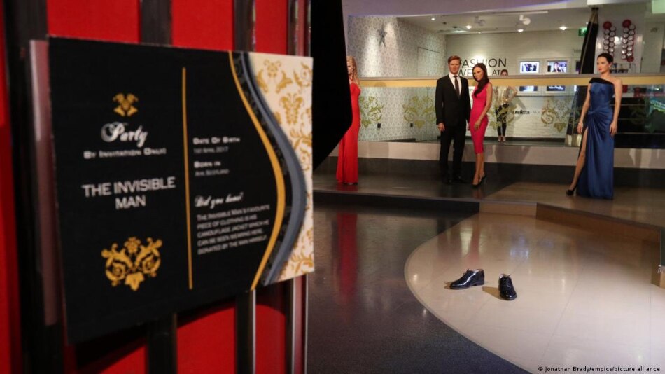 You have to agree that Madame Tussaud's 2017 'Invisible Man' installation is pure genius