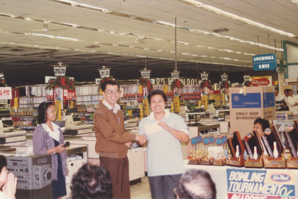 Bowling tournament at Unimart