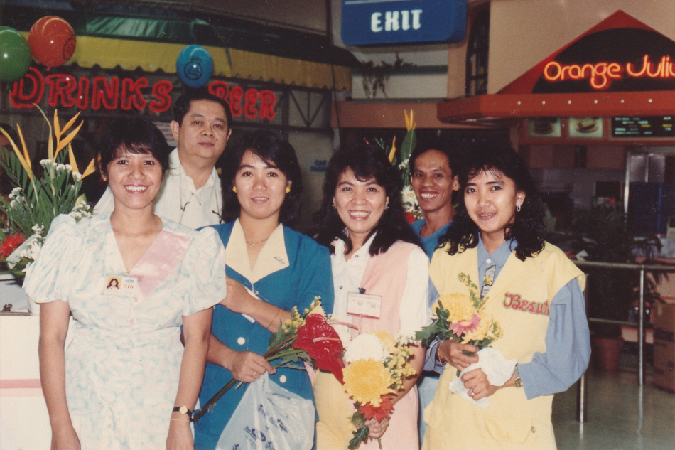 Building renovation in 1990