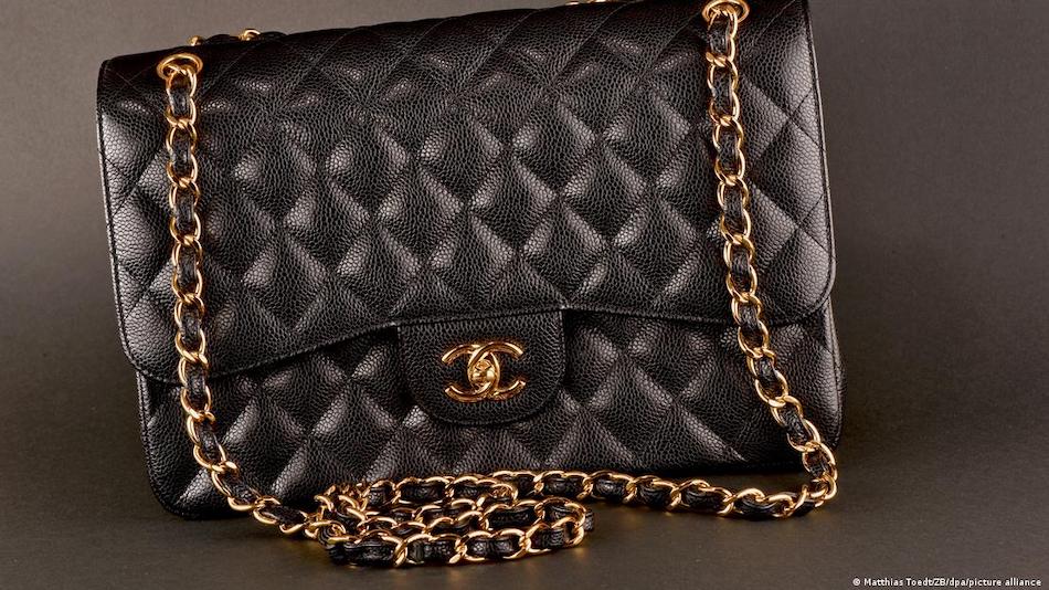 The iconic quilted handbag with the recognizable interlocking Cs