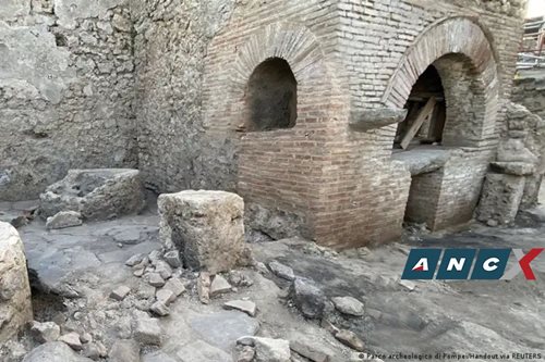 Archaeologists discover ancient prison bakery at Pompeii