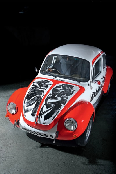 Intriguing ways to customize a Beetle (like have it painted by Bencab, or make it a limousine) 15