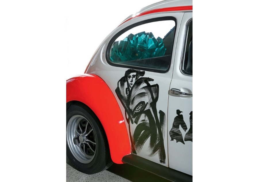 Intriguing ways to customize a Beetle (like have it painted by Bencab, or make it a limousine) 20