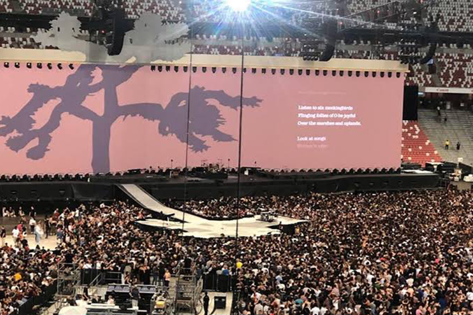 Behind the poem about Filipino maids used in the U2 concert at Philippine Arena 2
