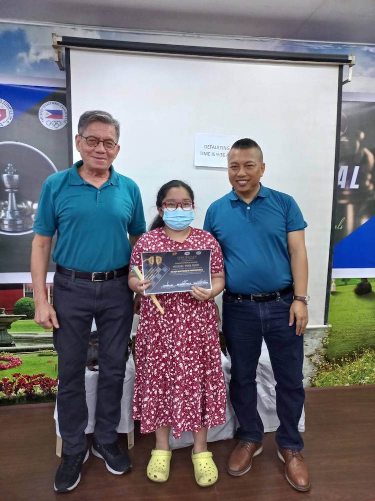 10-year-old becomes first female National Master in PH