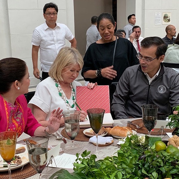 From laing to lechon: the Pinoy lunch Margarita Fores and co. whipped up for Martha Stewart 9
