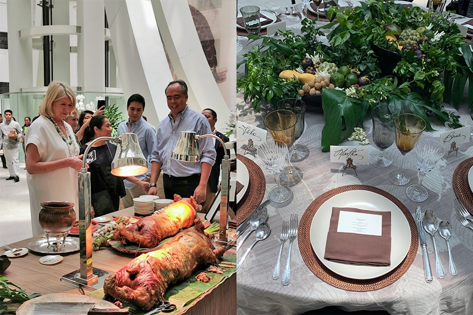From laing to lechon: the Pinoy lunch Margarita Fores and co. whipped up for Martha Stewart 2