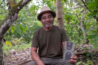 One humble farmer from Davao is now among the 20 best cacao bean producers in the world