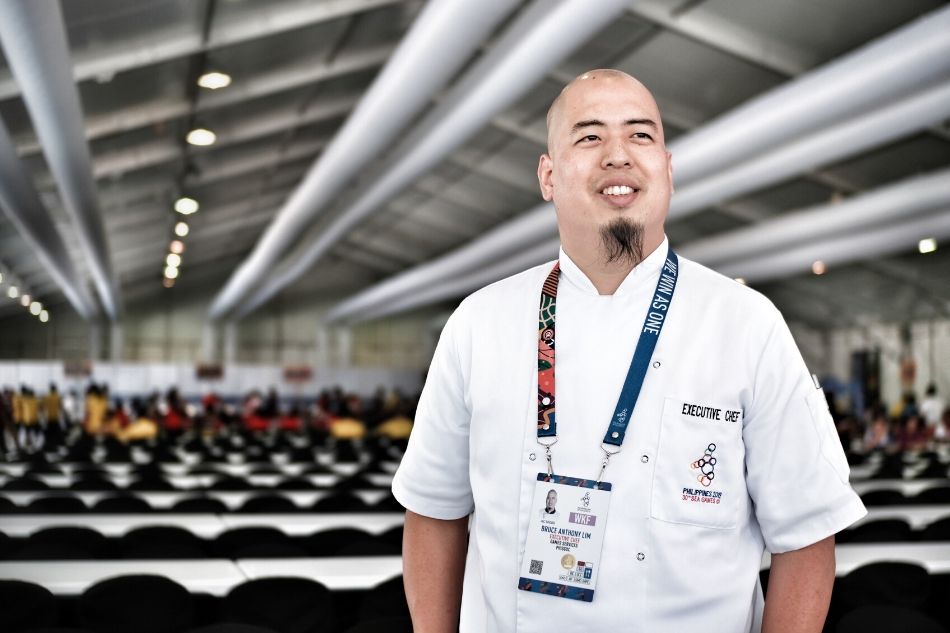 No Kikiam Allowed An Exclusive Look Inside The Sea Games Athletes Village Kitchen Abs Cbn News