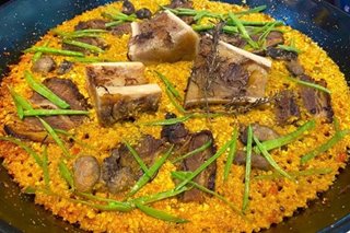 Cauli rice 'paella' with bone marrow is a hit in this new Spanish resto but its not on the menu