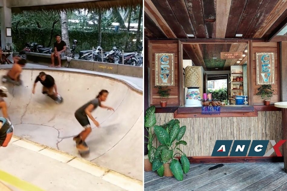 LOOK! Siargao&#39;s hottest attraction is this skating bowl inside a kinilaw bar 2