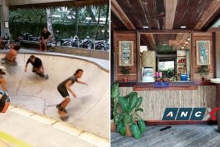 LOOK! Siargao's hottest attraction is this skating bowl inside a kinilaw bar