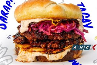 Is this tocino-longganisa mashup the Fil-Am yumburger? 