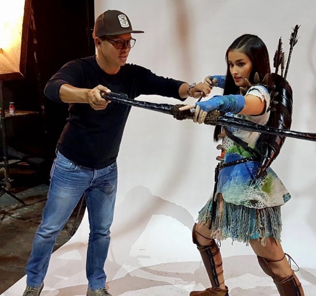Lester Pimentel Ong with Liza Soberano in Bagani