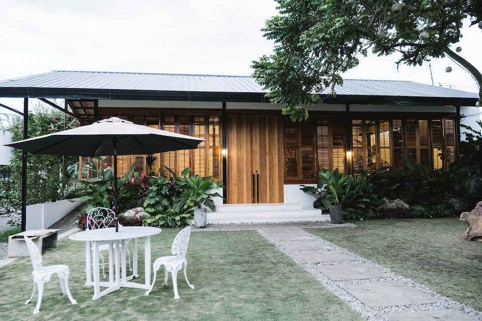 The restaurant is located in one of the Uy’s organic farms.