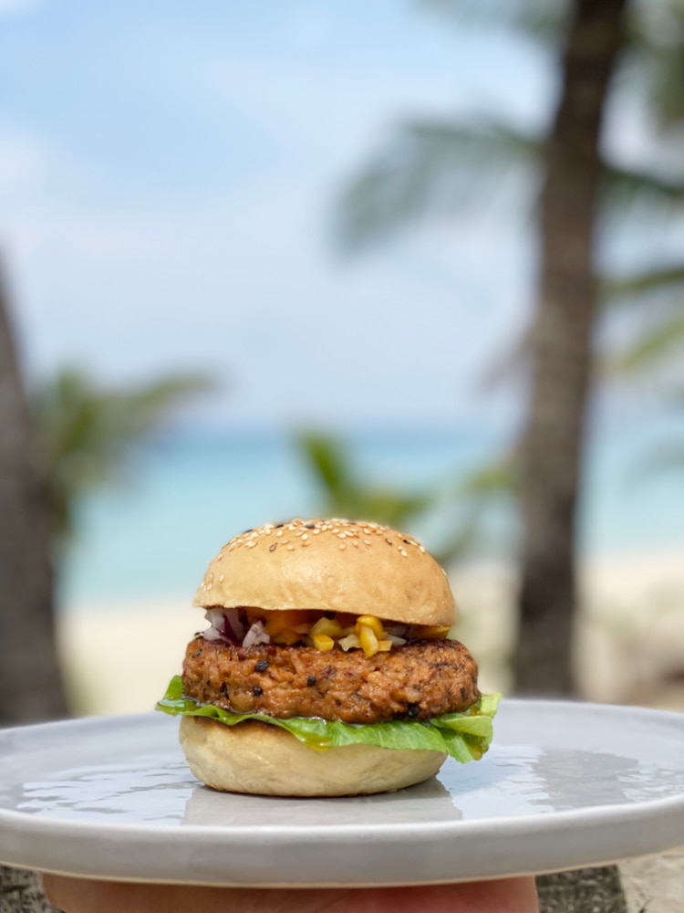 The Sunny Side Cafe's Vegan Choriburger