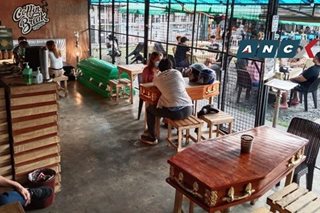 This Bacolod bistro with coffins inside is giving us life