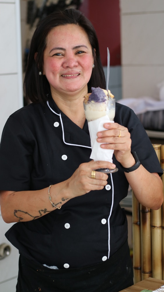 Connie Macapia, owner of Filipinas Restaurante Oriental
