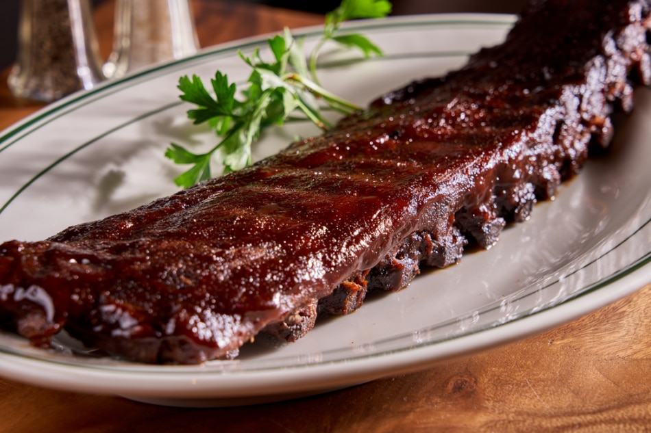 Grilled Barbecue Baby Back Ribs, php 3588
