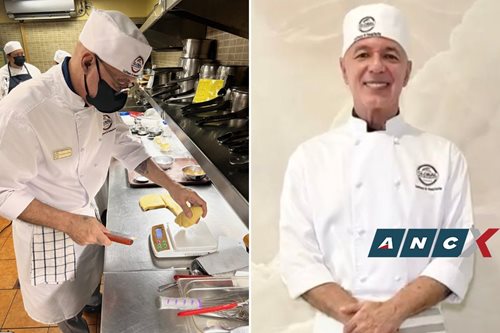 At 63, Michael de Mesa is training to be a pastry chef