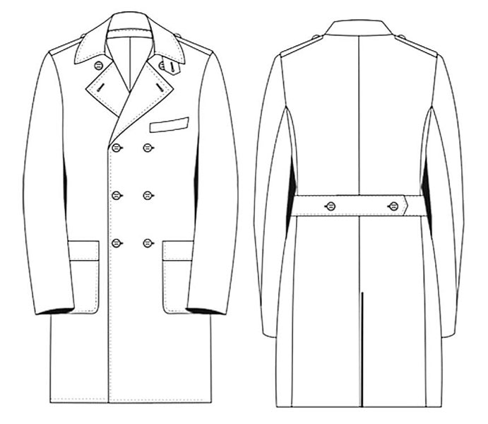 Current Obsession: The made to measure Orazio Lucian Ulster overcoat ...