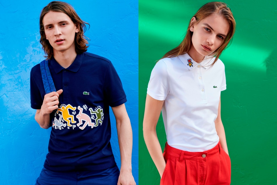 Lacoste honors Keith Haring, the visionary who defined the New York pop art scene 3