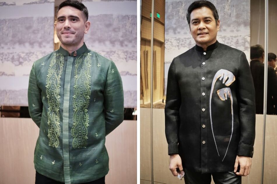 Here Are The Best Modern Barongs At The ABS-CBN Ball ABS-CBN News ...
