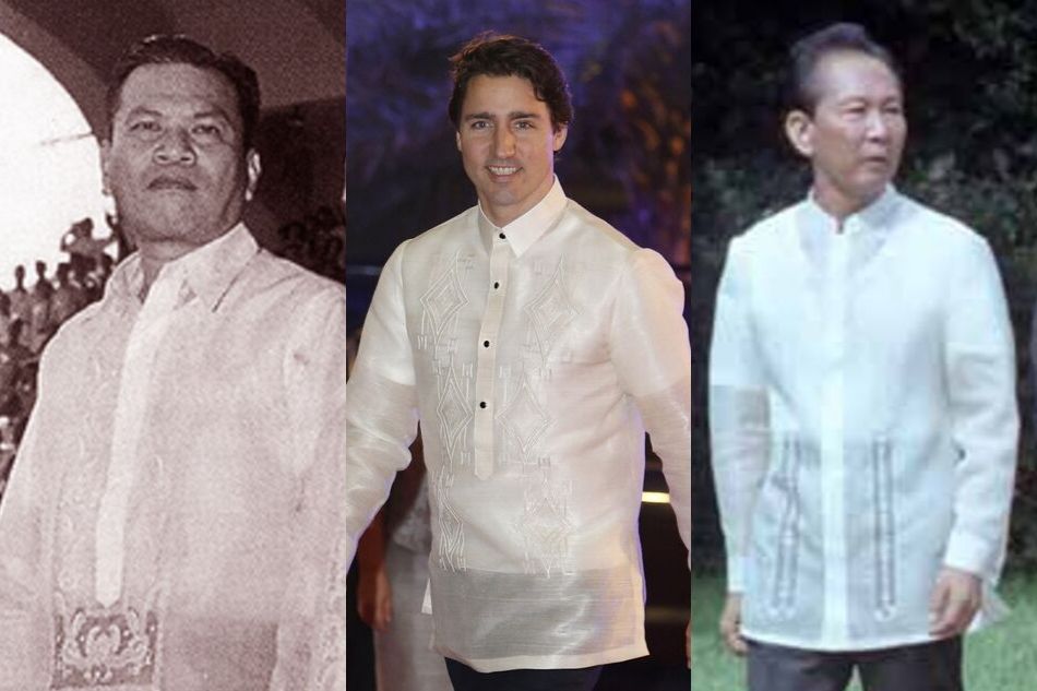 filipiniana attire male