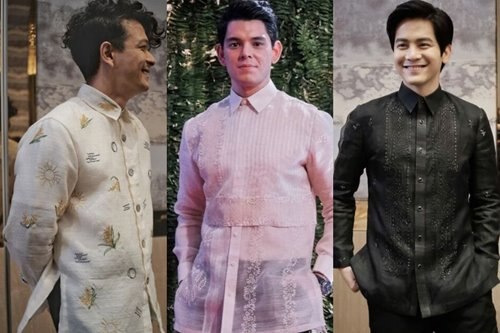 Here are the best modern barongs at the ABS-CBN Ball