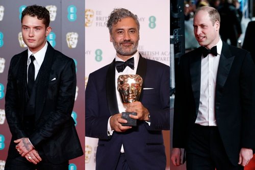 These men proudly wore used clothing at the BAFTAs